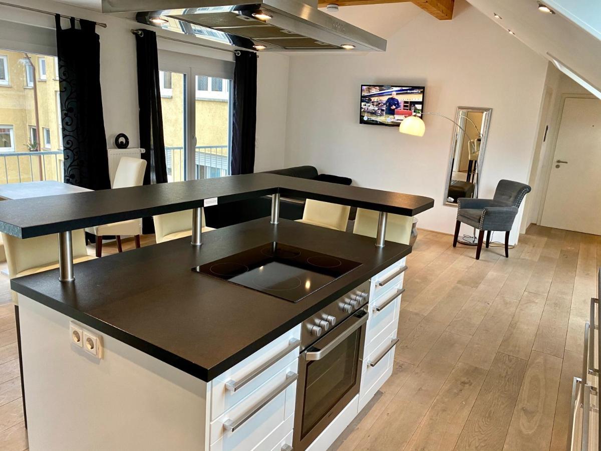 Luxurioeses Studio Im Zentrum, Balkon, Kamin, Klima Lejlighed Ravensburg Eksteriør billede