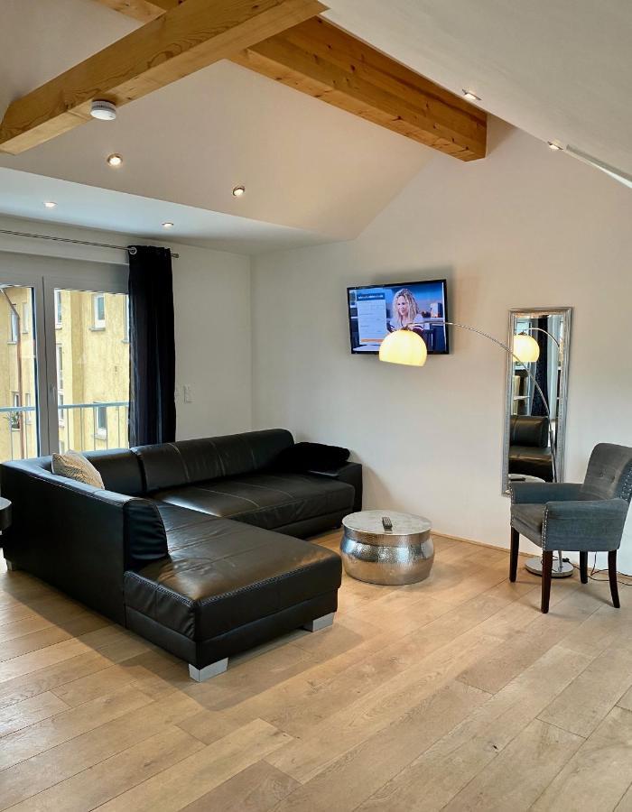 Luxurioeses Studio Im Zentrum, Balkon, Kamin, Klima Lejlighed Ravensburg Eksteriør billede