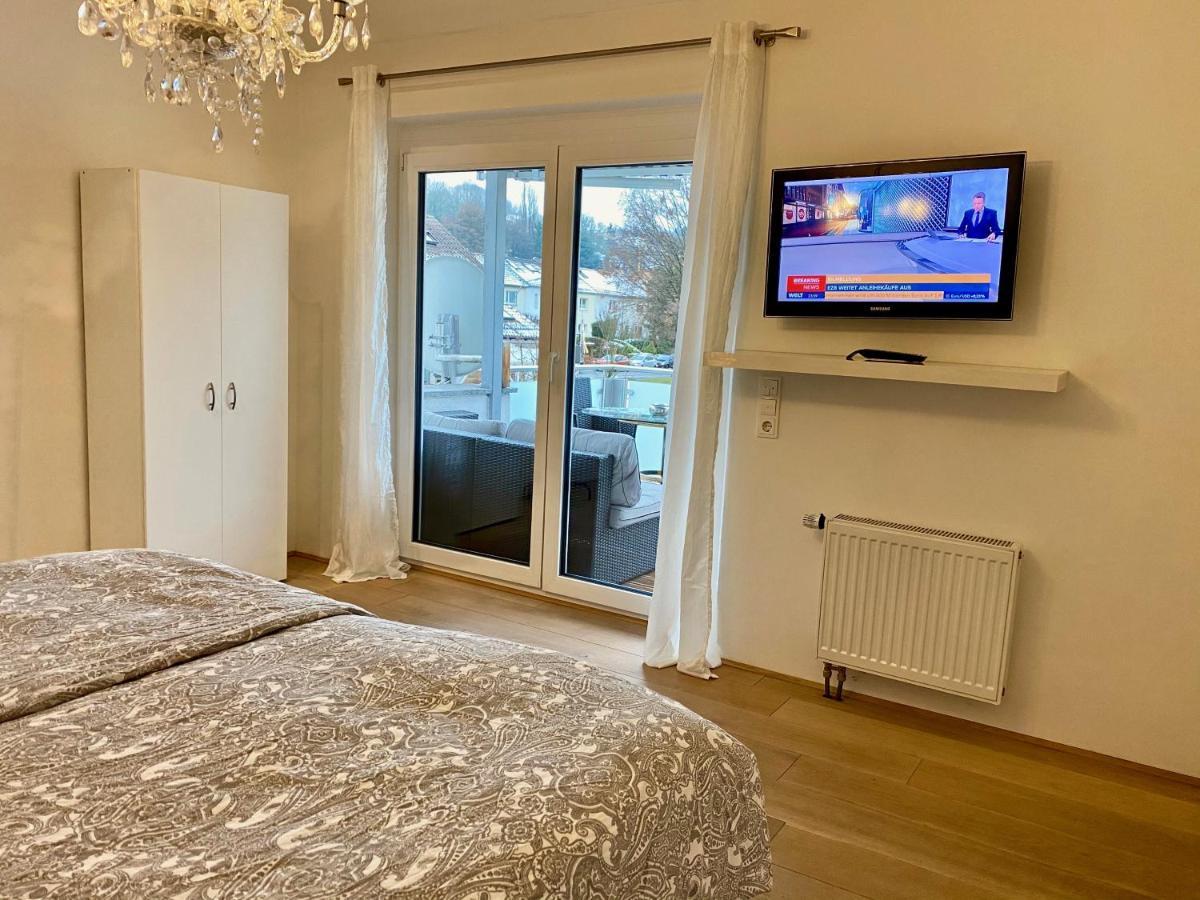 Luxurioeses Studio Im Zentrum, Balkon, Kamin, Klima Lejlighed Ravensburg Eksteriør billede